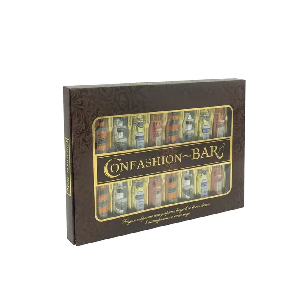 Набор шоколадных конфет с помадной начинкой "Шоколад- Бар"