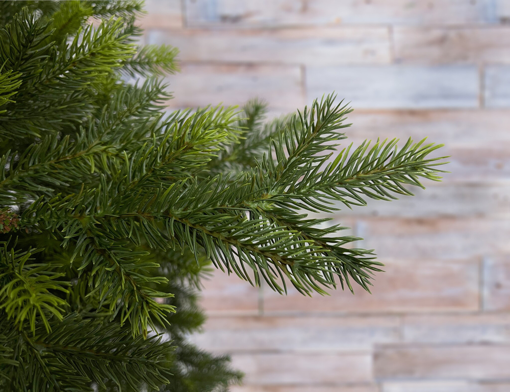 Ель TreeDeLuxe Датская 100% литая 215см зеленая