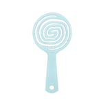 Расческа для распутывания волос в форме леденца SOLOMEYA Lollipop Shaped Mini Hair Brush Tiffany