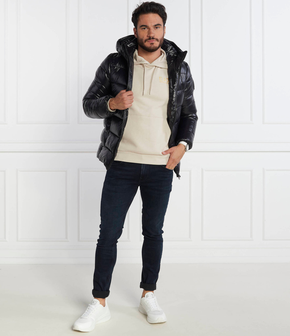 Худи EA7 - бежевый(8NPM08 PJ07Z)