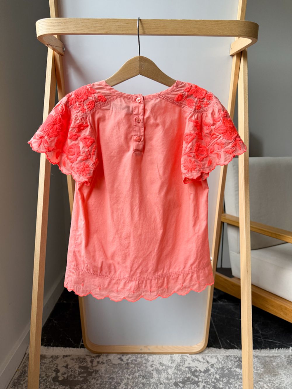 Хлопковая блузка Stella McCartney , 116