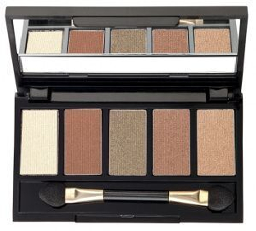 Charme Тени для век 5-ти цветные «Iridescent » тон-05 (Кофейная серия)