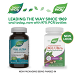 Nature's Way, DGL Ultra, с шоколадным вкусом, 90 жевательных таблеток
