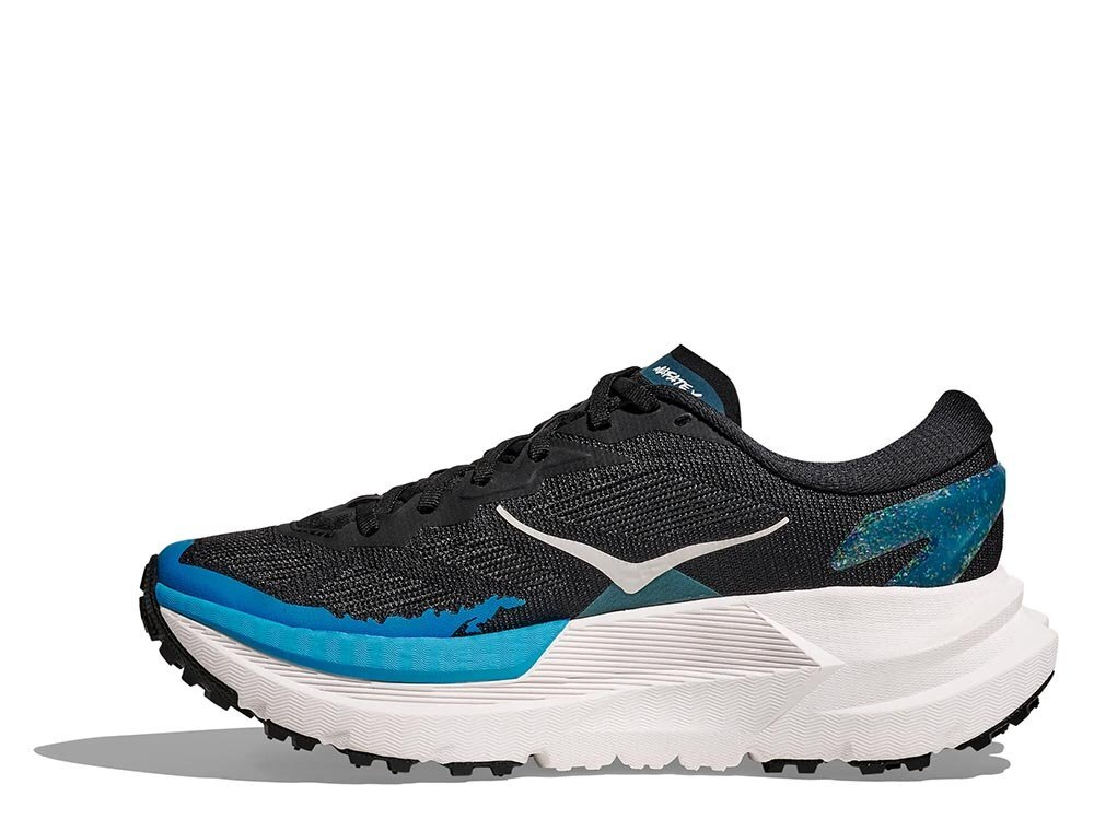 Кроссовки для бега женские Hoka Mafate X W Черный и Синий