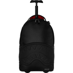 SPRAYGROUND Artificial Leather Trolley Bag 20 Inch Unisex Black