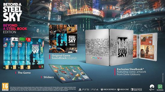 Beyond a Steel Sky - Beyond A Steelbook Edition [PS5, русские субтитры]