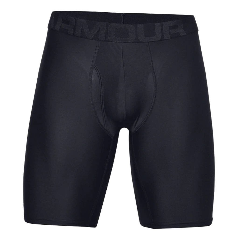 Мужские спортивные боксеры Under Armour Men's UA Tech 9in Boxerjock 2-Pack - black