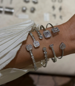 браслет Shine crystal silver