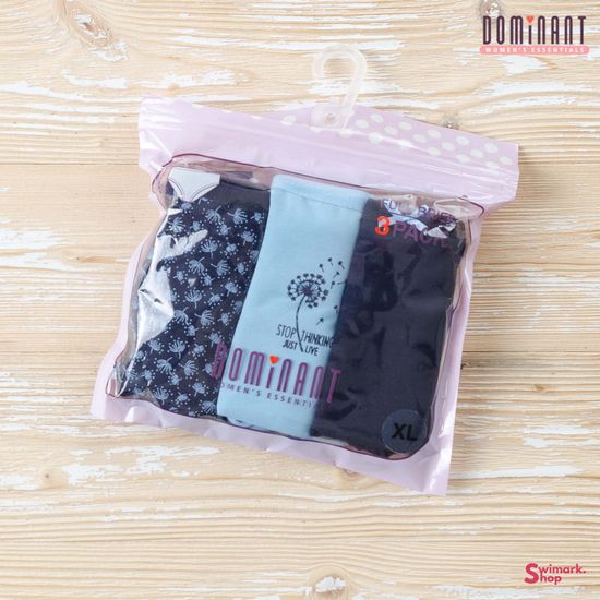 Трусики женские DOMINANT 55000-29, FULL BRIEF, 3 шт. в уп.