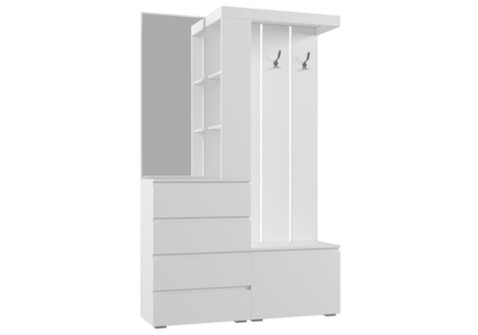 Готовая прихожая Крона 1260 белый
