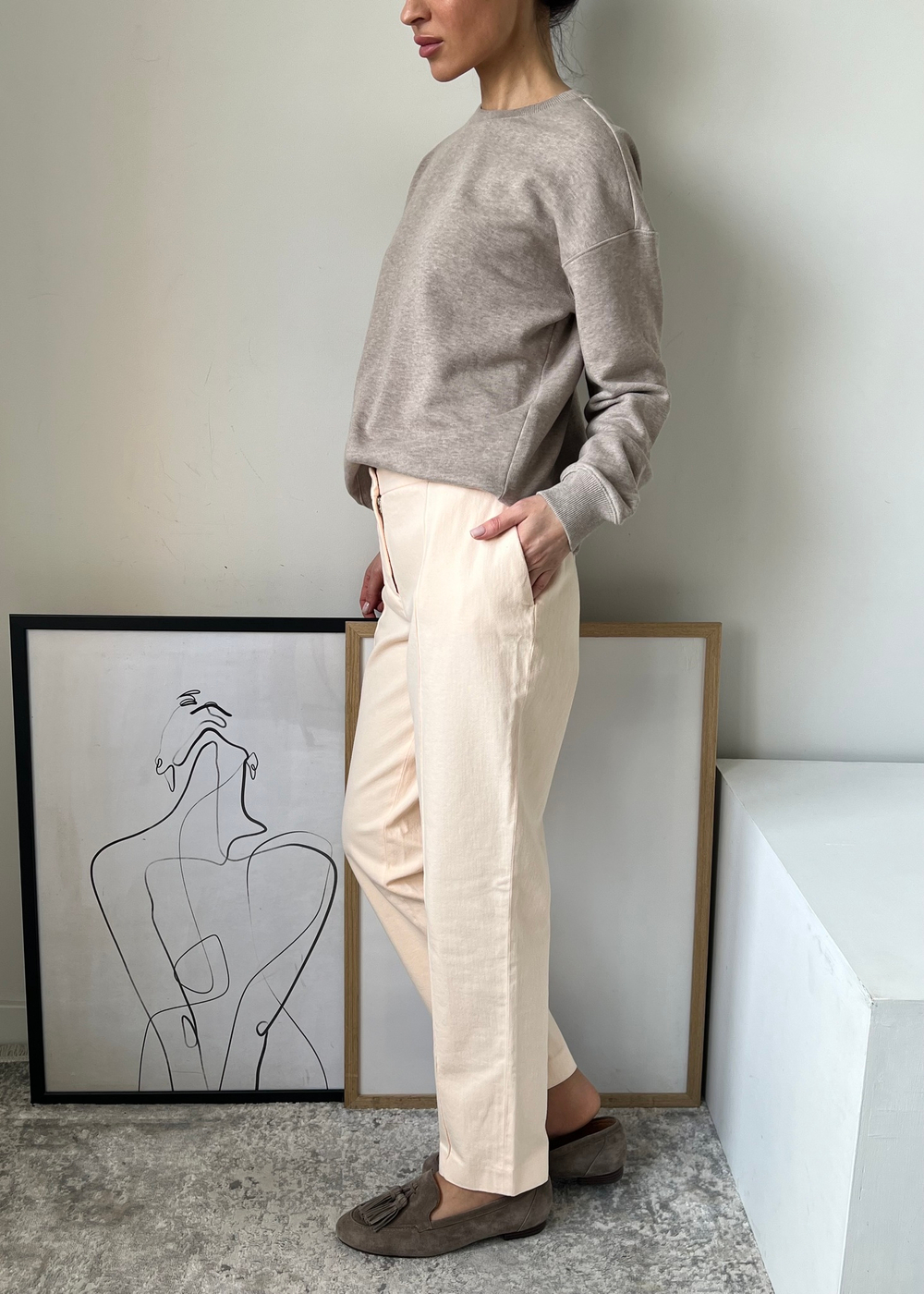 Новые брюки из денима Loro Piana, М