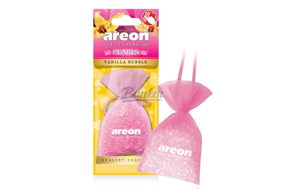 Ароматизатор для автомобиля AREON &quot;PEARLS&quot; Ванила Бабл (VANILLA BUBLE)