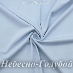 Матовый бифлекс, Небесно-Голубой, 200 гр/м, розница от 30 см
