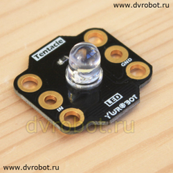 Индикатор BBC Micro:bit - 8mm LED - белый