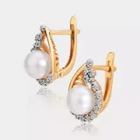 Серьги с жемчугом