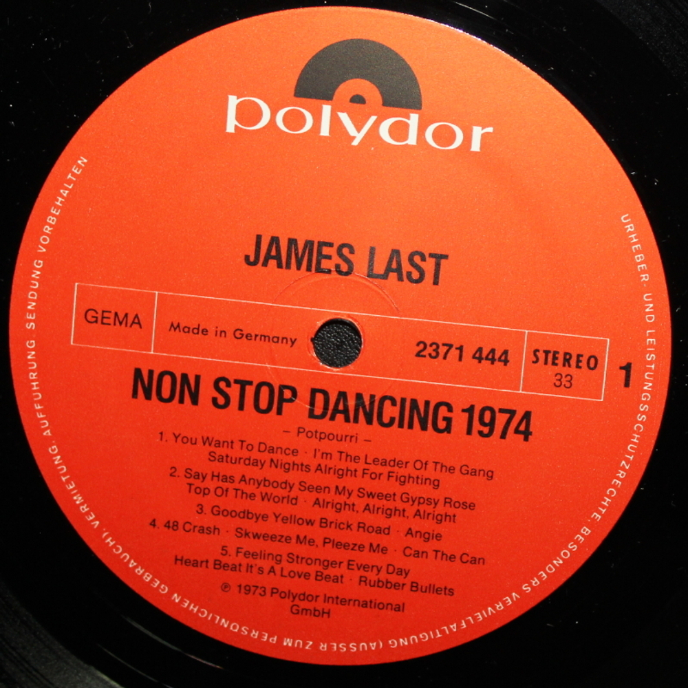 James Last / Non Stop Dancing 1974 (LP)