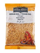 Bharat Bazaar Tooar Dal Чечевица желтая 500 г
