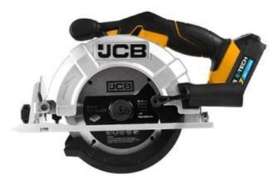 Пила циркулярная аккум (JCB-18CS-B-E)18V,3650 об/мин,диаметр диска 165мм в к-те с зарядным уст-вом(JCB-18VFC-E) 2.4A и батареей аккум(JCB-20LI-E)2.0AH JCB JCB-18CS-2XB-E