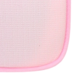 Набор для ванной и туалета 3 пр. «Rut» ( 2 коврика 50*80+50*40, 1 чехол на крышку унитаза)розовый