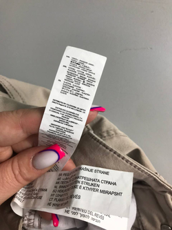 Джинсы Calzedonia пудрового цвета, маркировка XS, визуально 42 размер