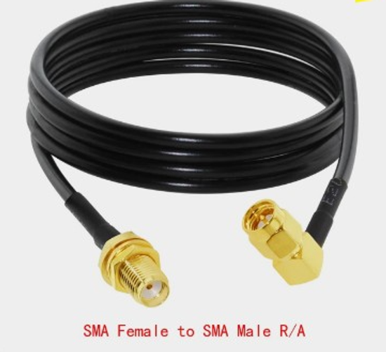 SMA кабель-удлинитель RG174 (тип F) 2 м