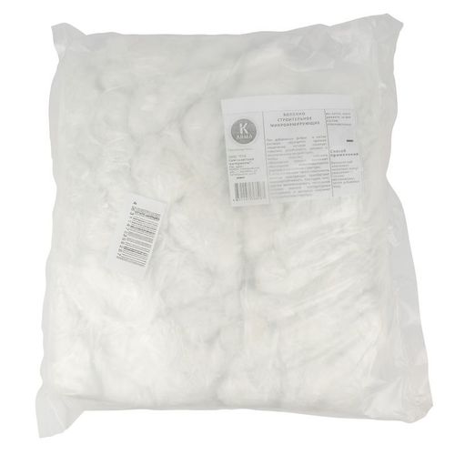 Волокно строительное микроармирующее ВСМ 6 мм 0,9 кг
