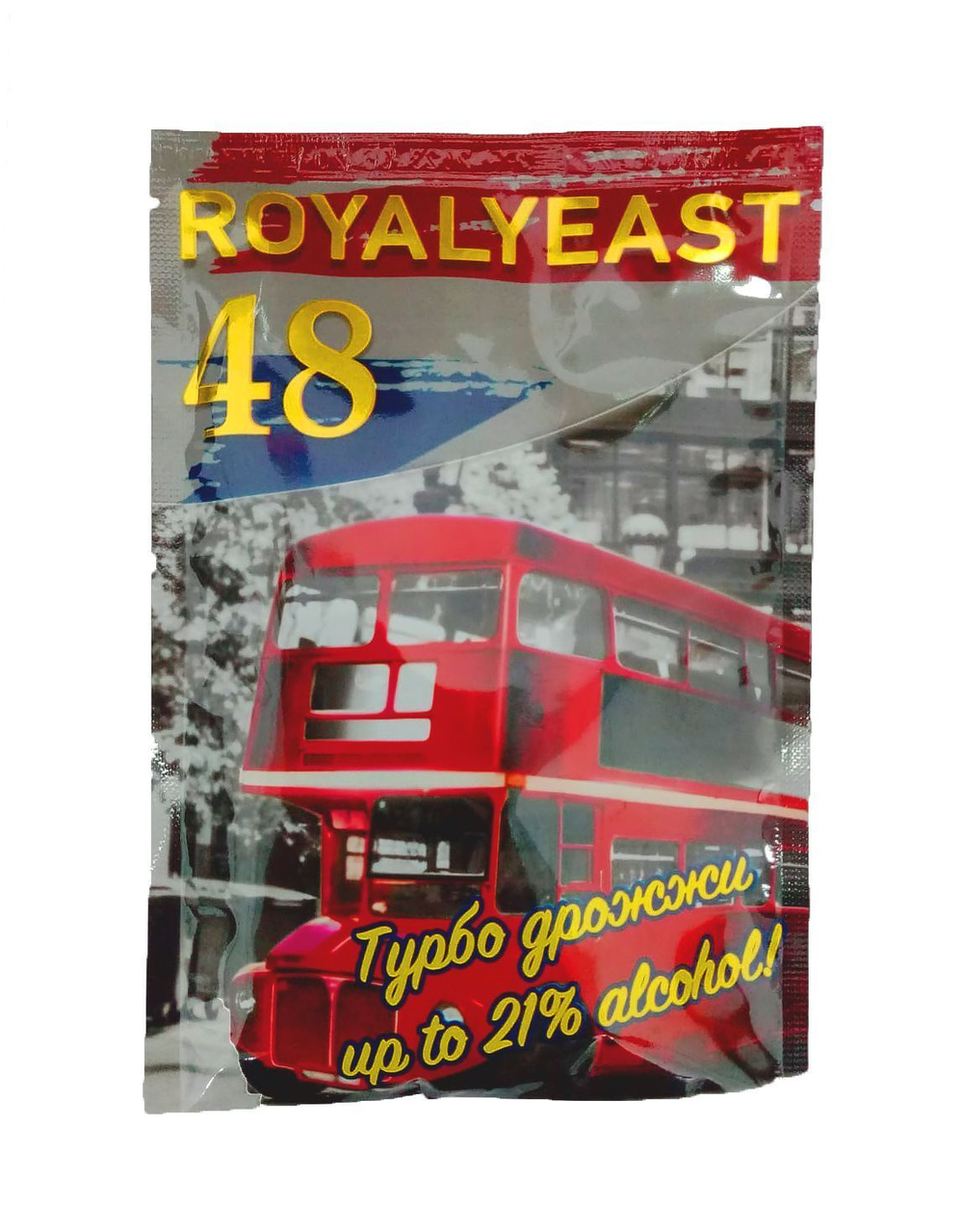 Турбо дрожжи Royal Yeast 48, 140 гр. - 1 шт.