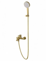 Смеситель для ванны с душем WONZON & WOGHAND TOR WW-88037073-BG брашированное золото