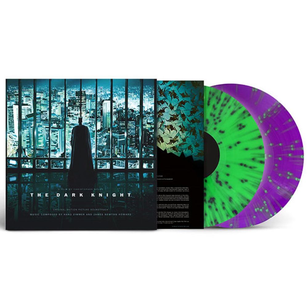 Soundtrack / Hans Zimmer, James Newton Howard: The Dark Knight (Limited Edition)(Coloured Vinyl)(2LP)