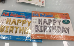 Праздничные шарики "Hарру Birthday"