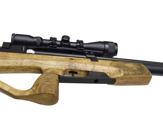 Пневматическая винтовка Jaeger SP Булл-пап с передним взводом (PCP, прямоток, ствол AP550, полигонал) 6,35 мм