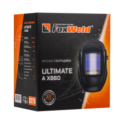 Маска сварщика черная Ultimate A X860 в коробке