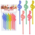 Шпажки для канапе "Скрипичный ключ". Набор 20шт (длина 81мм)