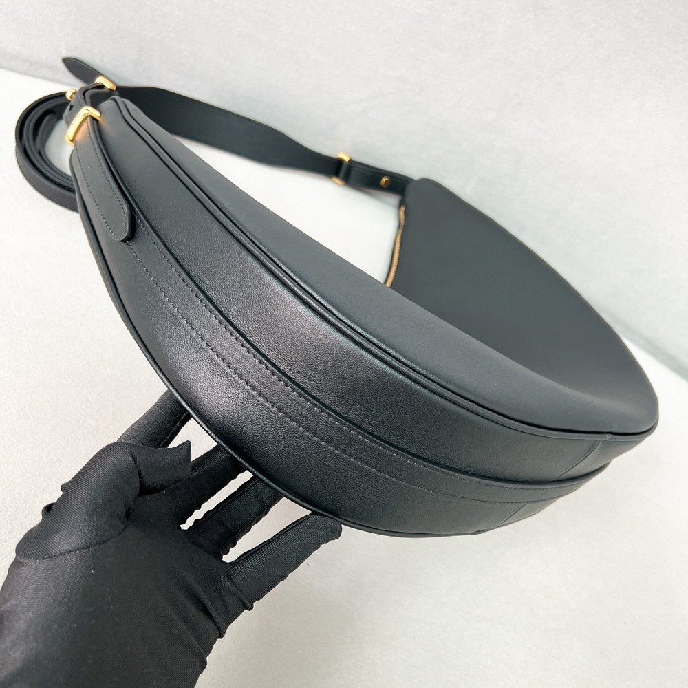Prada Arque Large Leather Shoulder Bag 39 cm