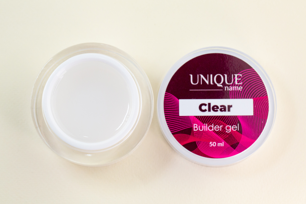 Гель для наращивания Unique Builder Gel Clear (15ml)