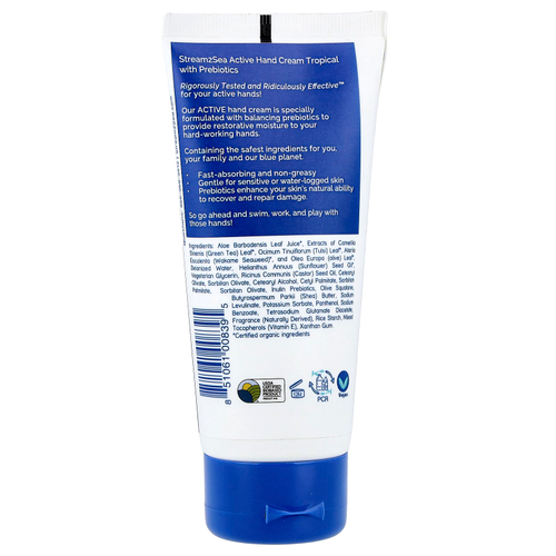 Stream2Sea, Активный крем для рук, тропический, 90 мл (3 жидк. Унции)