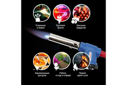Газовая горелка-насадка Rexant GT-33, с пьезоподжигом, 360 град., 12-0033