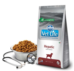 Сухой корм FARMINA Vet Life Hepatic Canine для взрослых собак всех пород при хронической печеночной недостаточности - 2 кг