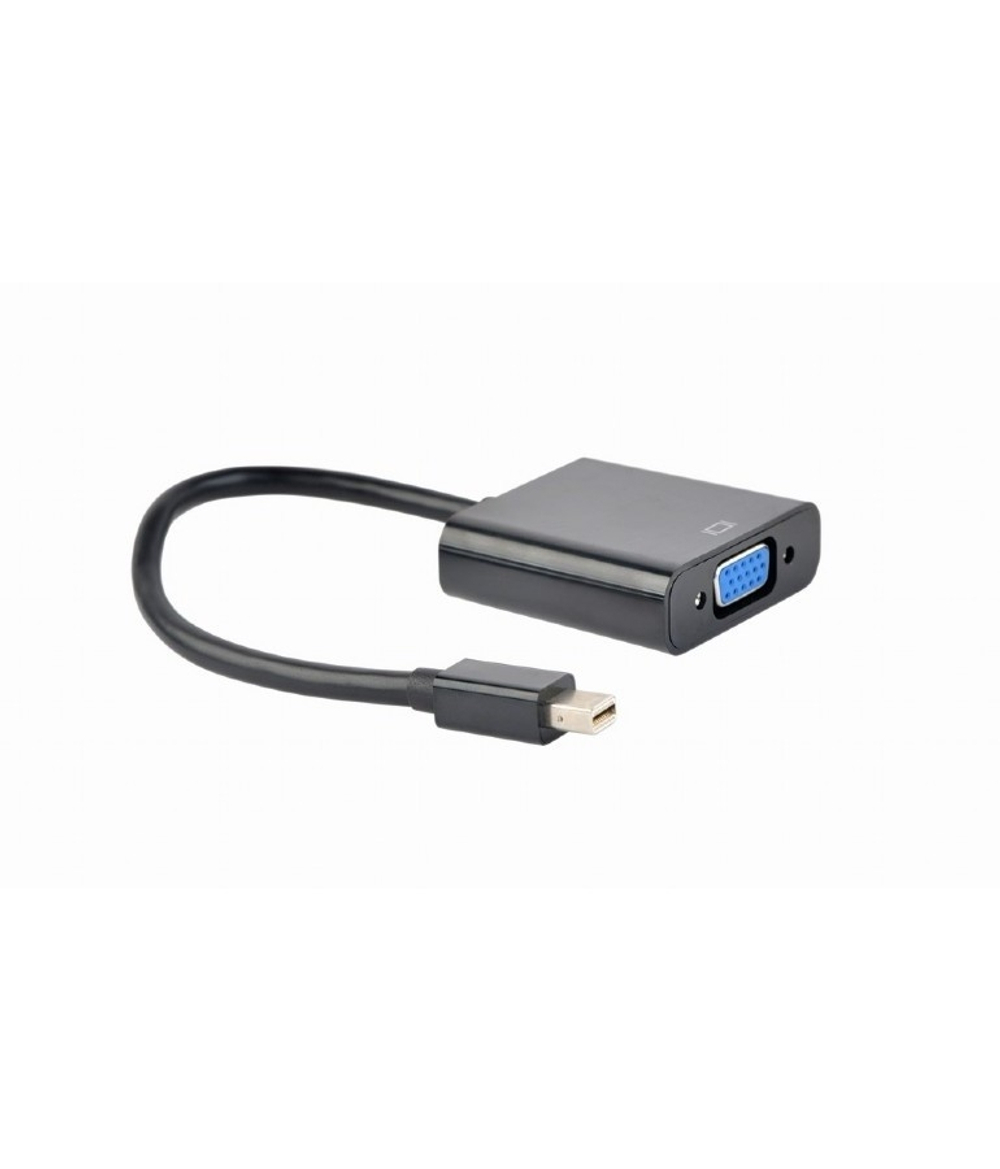 Cablexpert Переходник miniDisplayPort - VGA, 20M/15F, длина 10см, черный, пакет (A-mDPM-VGAF-02)