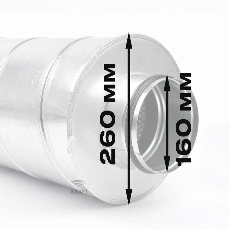 Шумоглушитель SCr 160/600