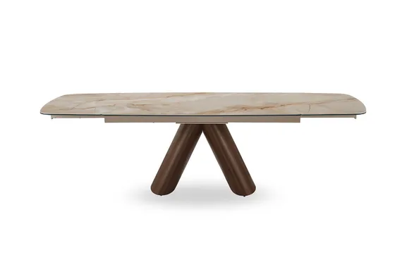 Раздвижной стол Lisbon, 180-270х90 см, глянцевая керамика Toscane