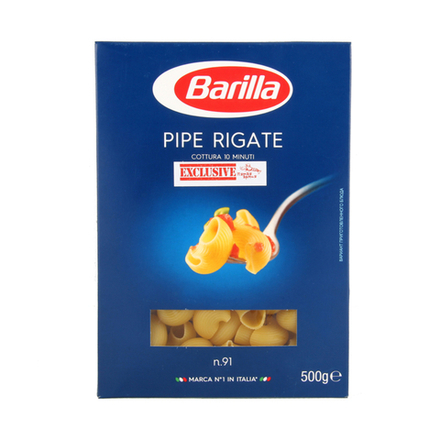 Макароны Barilla Pipe Rigate №91 500 гр