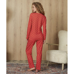 Женская пижама оранжевая Doreanse 4154