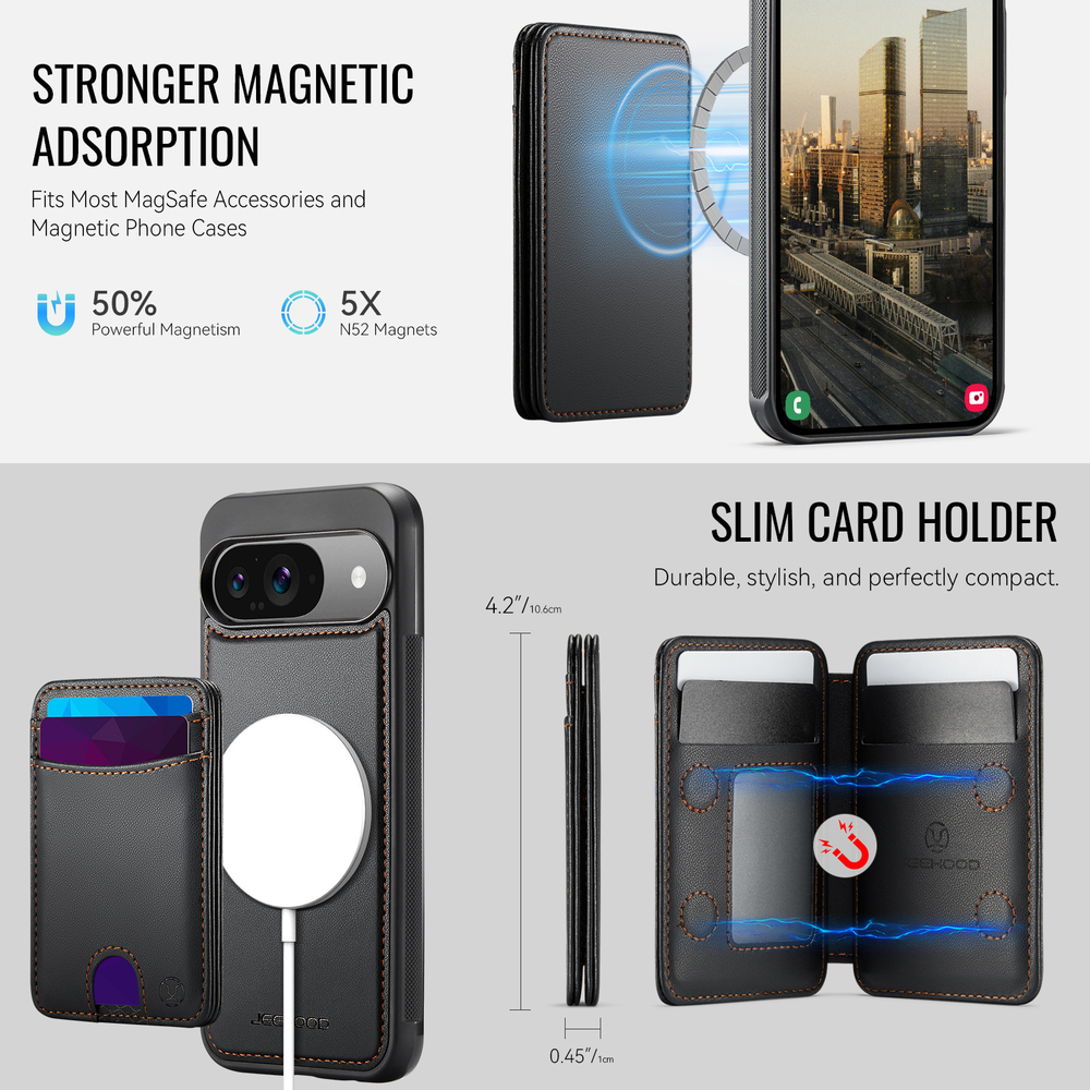 Чехол CaseMe Cardholder 2 in 1 Google Pixel 10/Pixel 10 Pro