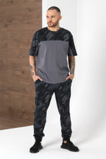 Пижама мужская штаны+футболка КП-106