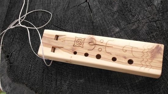 Двойная флейта "Парочка" Таежная Музыкальная Артель TMA-SDP-Pent