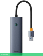 USB-хаб Baseus BS-OH109 Space Grey (B0005280A813-01)
