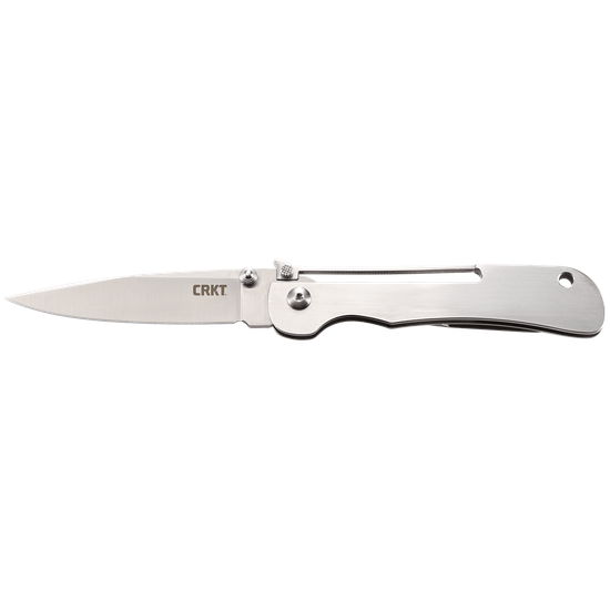 Складной нож CRKT 7730 Offbeat c клинком из стали 8Cr13MoV, рукоять Stainless Steel