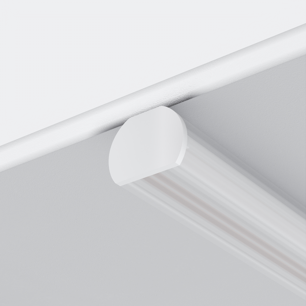 Заглушки для круглого низкопрофильного шинопровода 2шт. Maytoni EXILITY TRAM034EC-R-41W