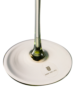 Набор бокалов для шампанского 2 шт 200 мл Anna Von Lipa Пульсация зеленый